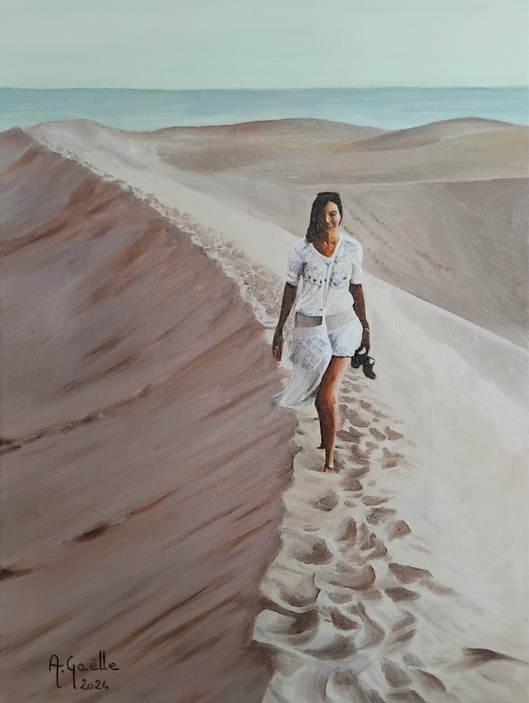 Promenade dans les dunes