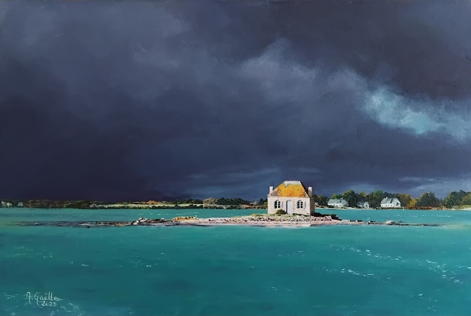 La petite maison aux volets bleus